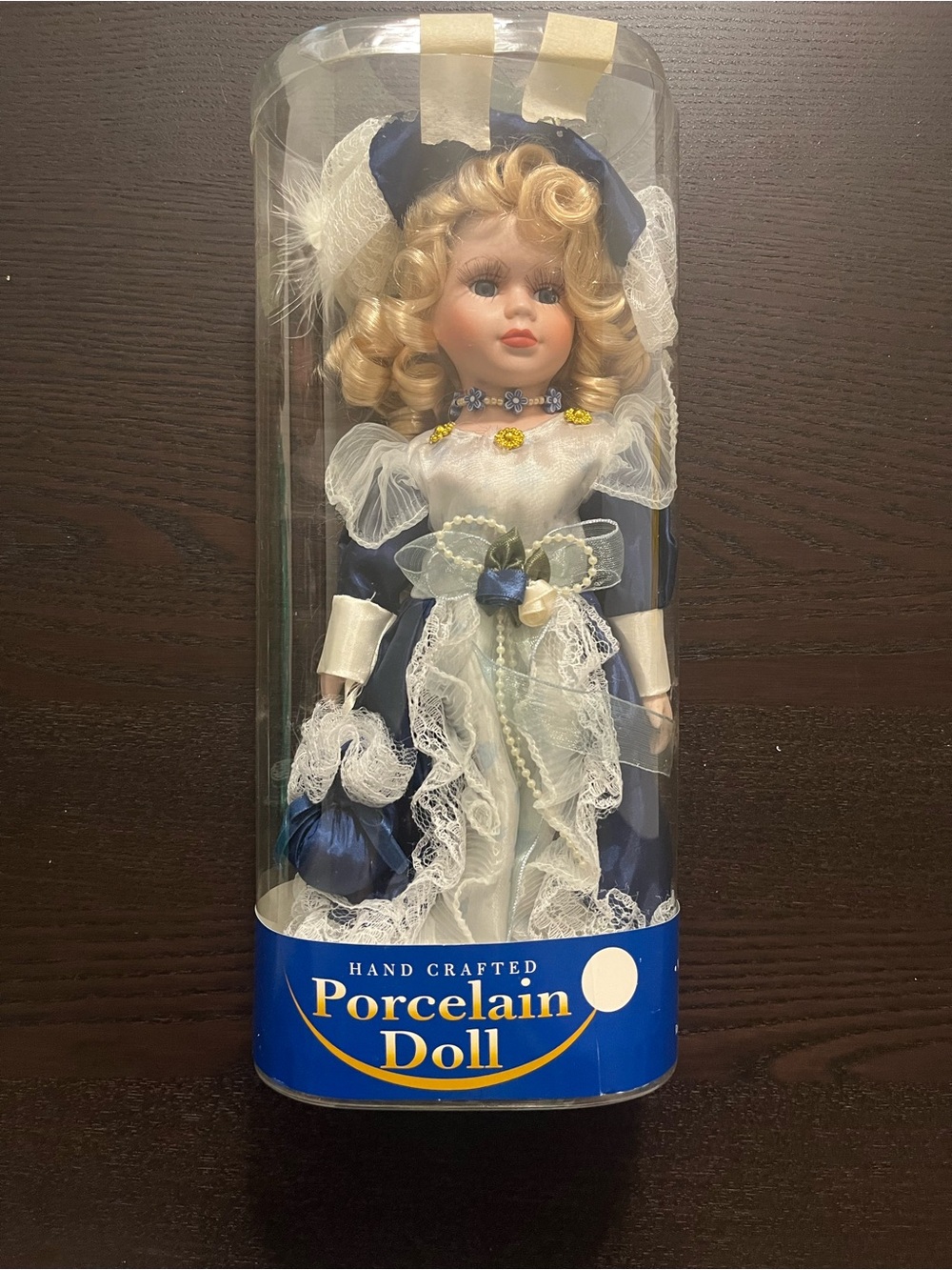 Hand Crafted Porcelain Doll Rare find
